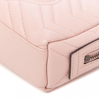 Gucci Calfskin Matelasse GG Marmont Cosmetic Case Perfect Pink 4 of 10