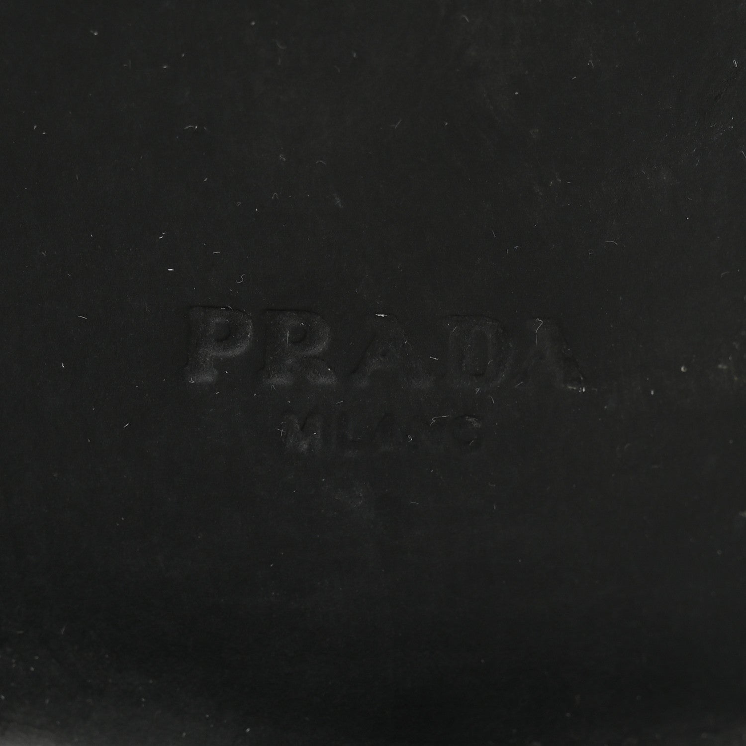 Prada Spazzolato Metal Triangle Logo 40mm Loafers 39 Black 7 of 9