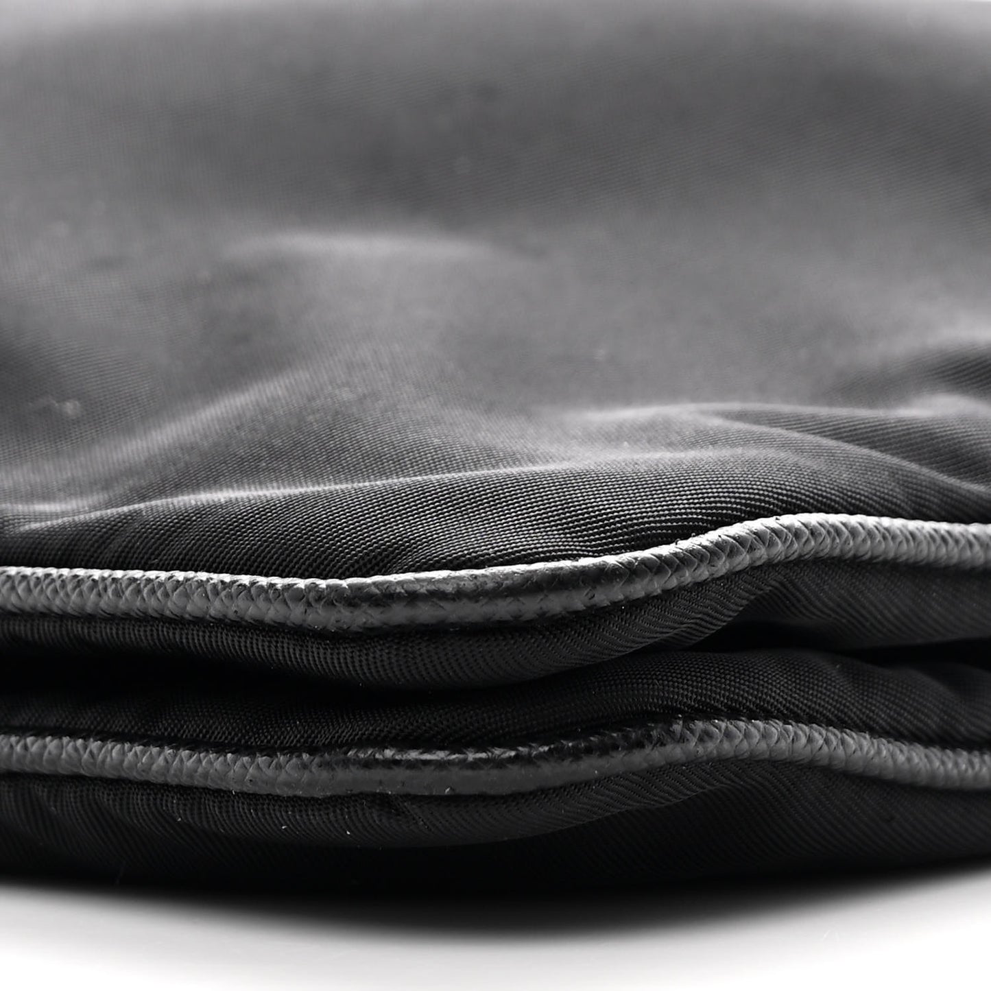 Re-Nylon Saffiano Re-Edition 2000 Double Zip Crossbody Bag Black