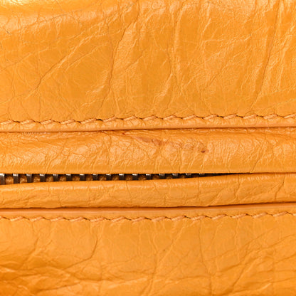 Balenciaga Agneau Giant 12 Silver Hardware Mini Mute City Jaune Miel 12 of 12