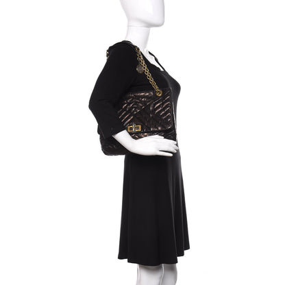 Lanvin Lambskin Quilted Medium Happy Shoulder Bag Black 2 of 10