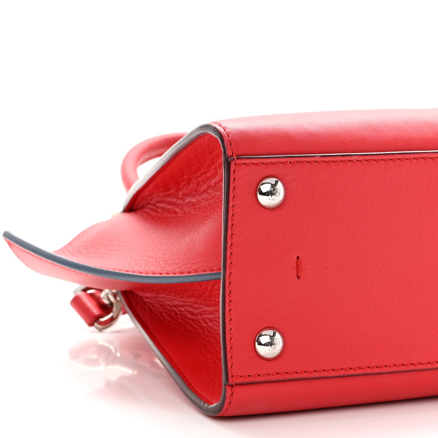 Fendi Vitello Dolce Mini 3jours Tote Fiamma 8 of 10