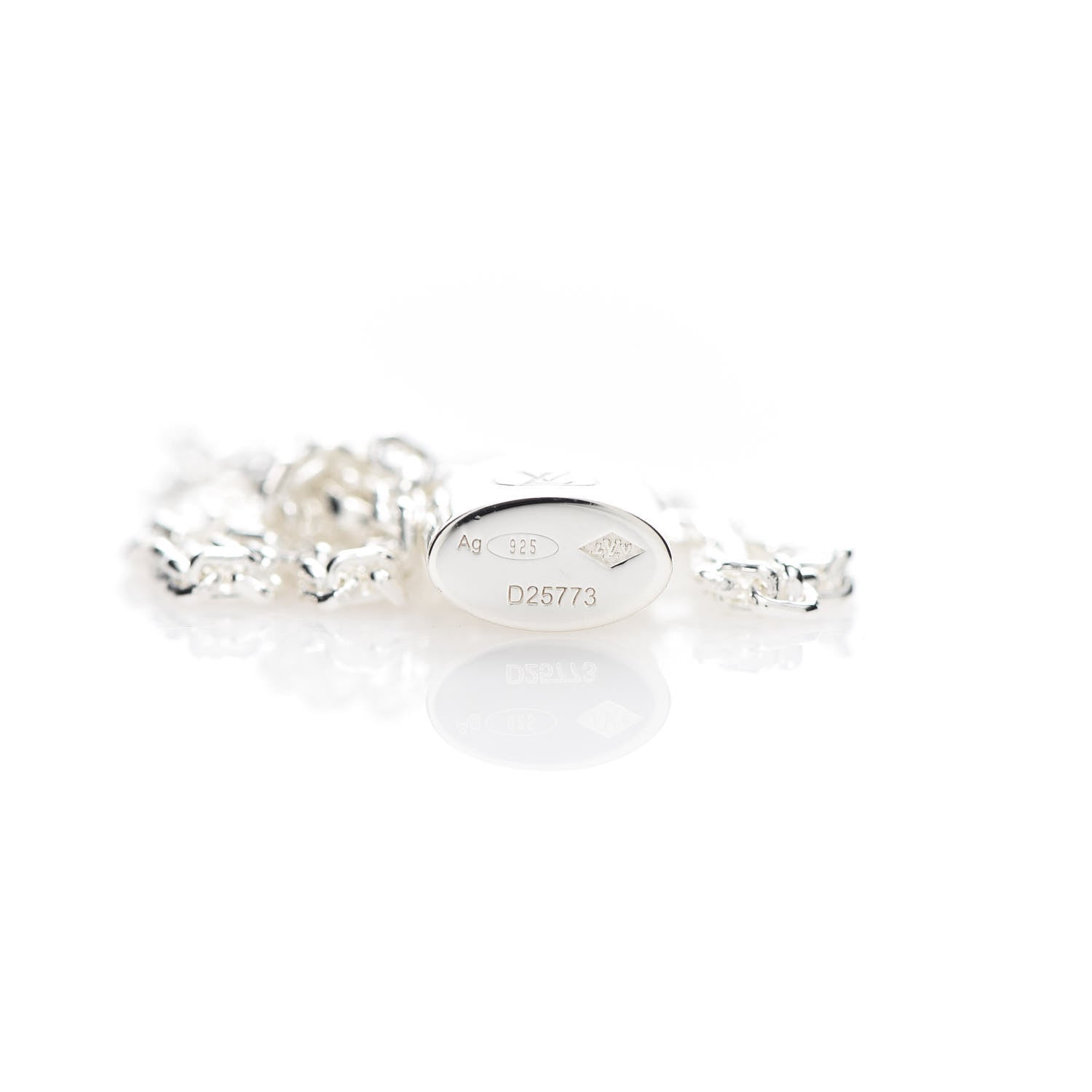 Louis Vuitton Sterling Silver Lockit Bracelet 5 of 5