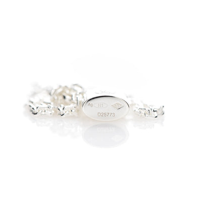 Louis Vuitton Sterling Silver Lockit Bracelet 5 of 5