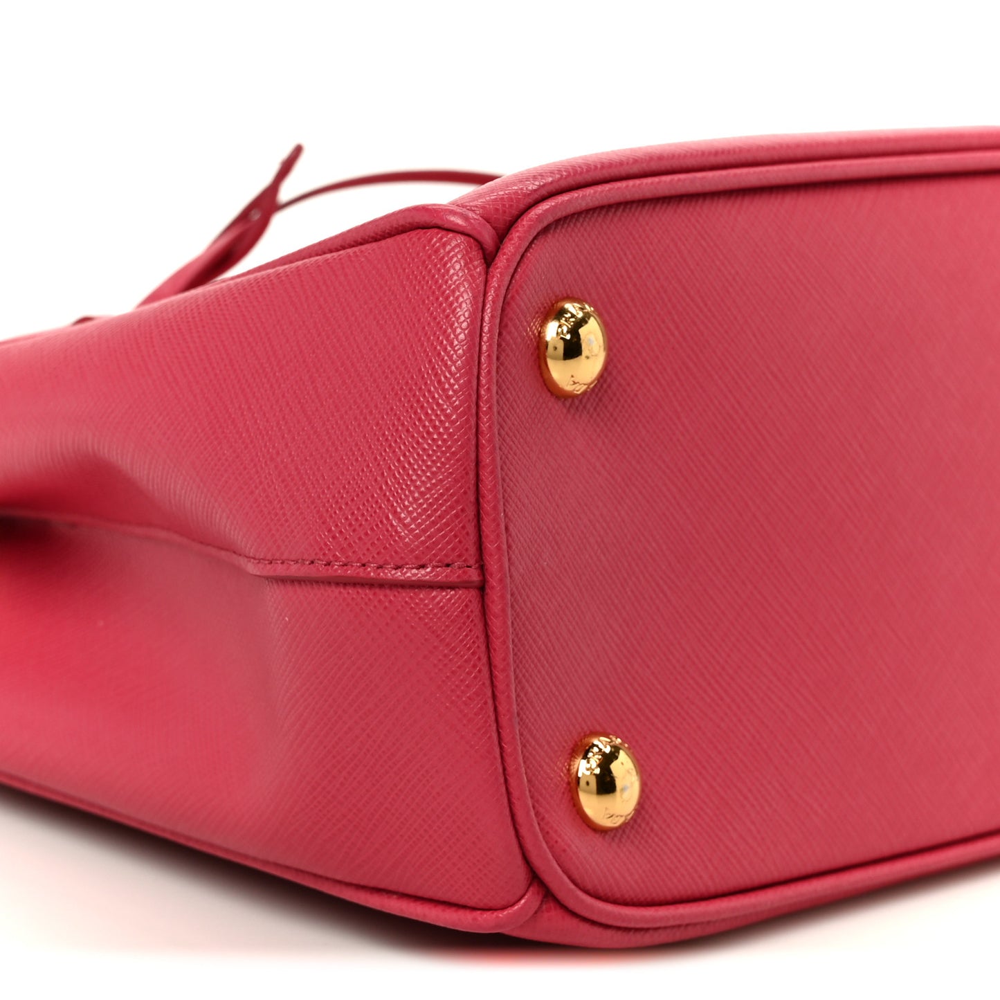 Saffiano Small Galleria Double Zip Tote Peonia