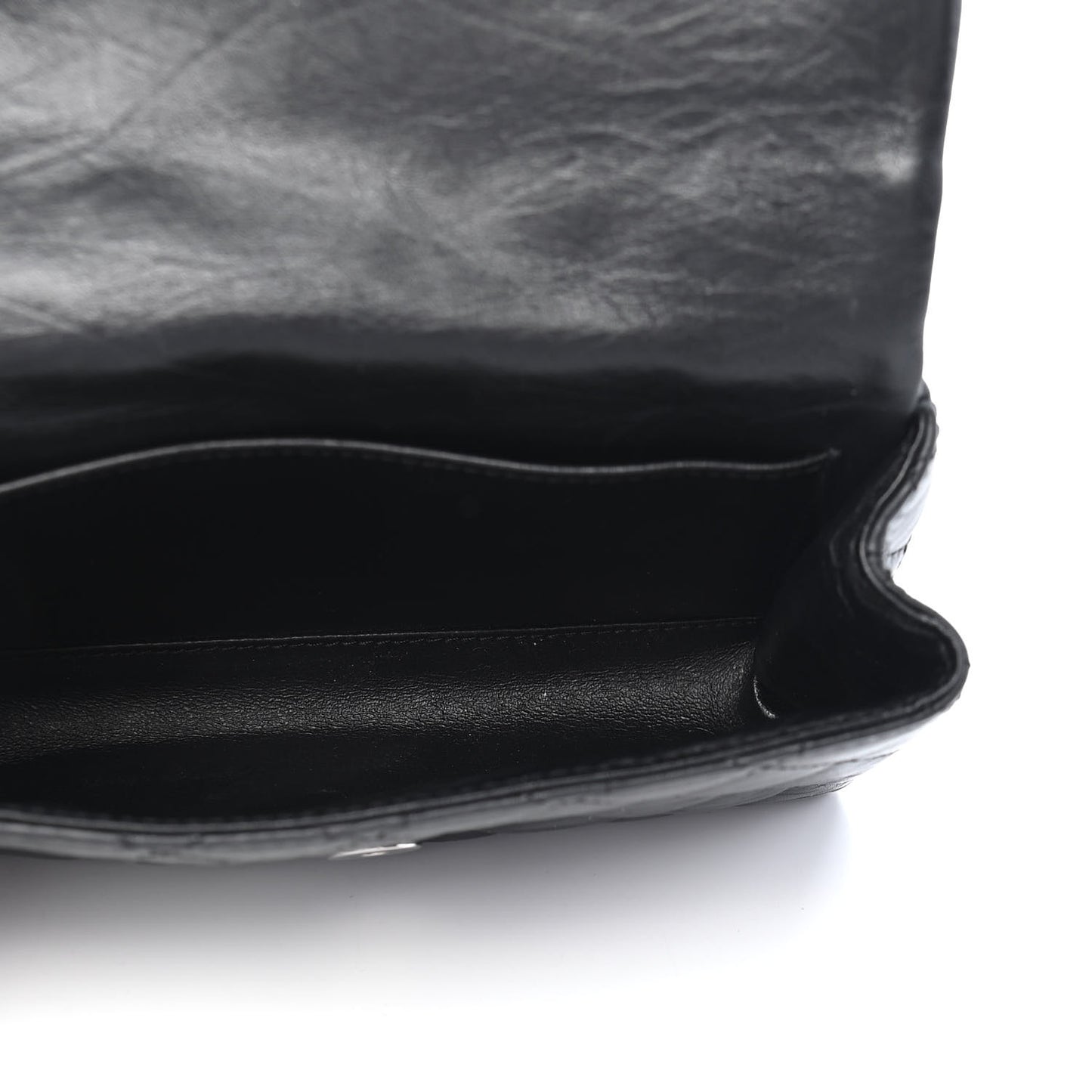 Calfskin Quilted 2.55 Reissue Flap Belt Bag Clutch Black