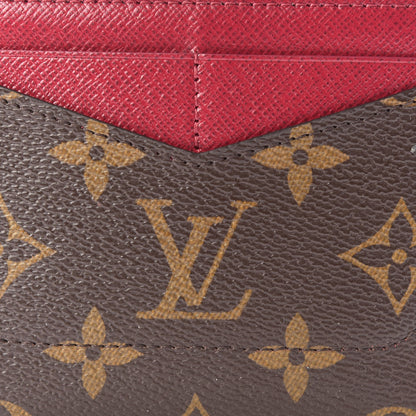 Louis Vuitton Monogram Zipped Card Holder Fuchsia 8 of 8