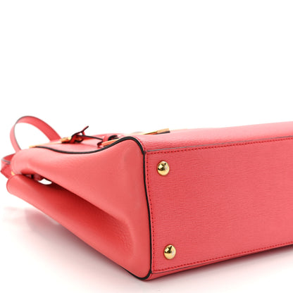 Fendi Vitello Elite Flamingo Petite 2Jours Tote Rosa Exstasy 9 of 12