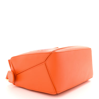 Loewe X HOWLS MOVING CASTLE Satin Calfskin Small Calcifer Puzzle Orange 4 of 11