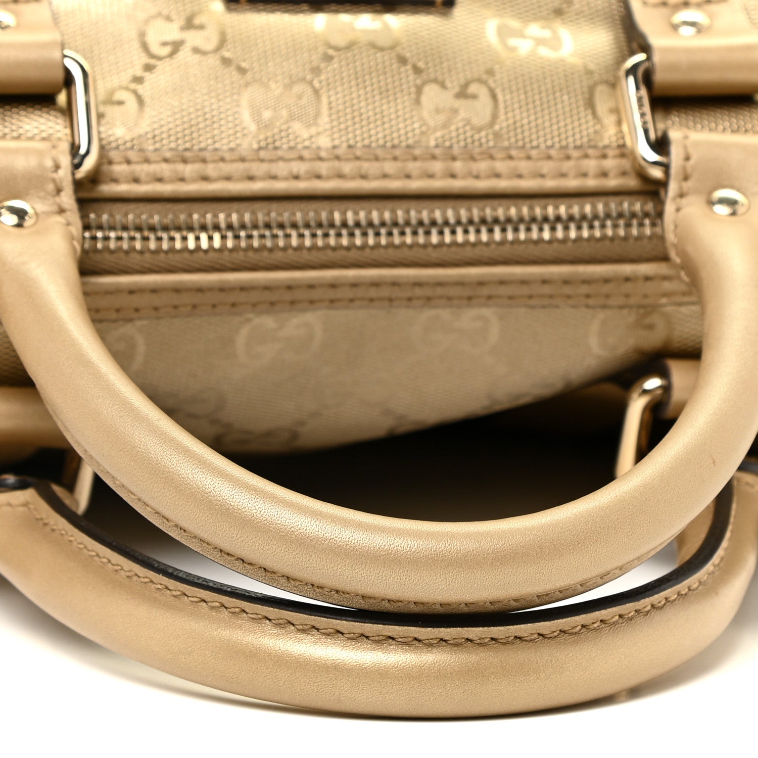 Gucci Imprime Monogram Medium Joy Boston Champagne 22 of 26