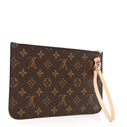 Louis Vuitton Monogram Neverfull MM GM Pochette 2 of 7
