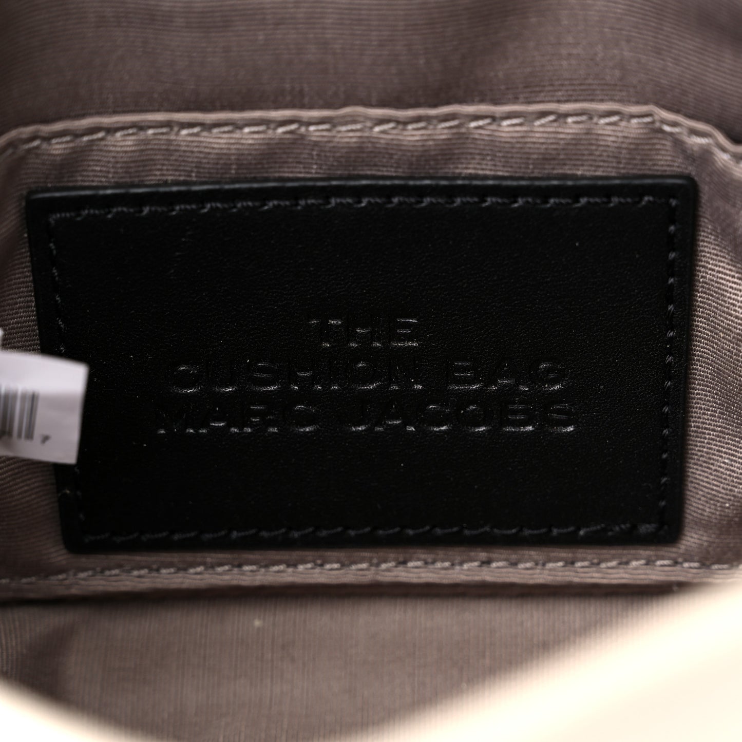 Calfskin Mini Cushion Bag White