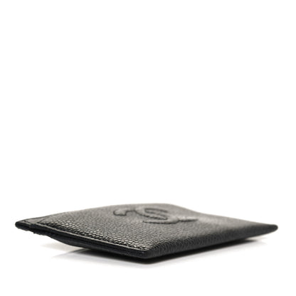 Chanel Caviar Timeless CC Card Holder Black 7 of 8