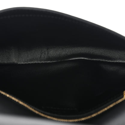 Gucci Roxy Calfskin Blondie Chain Shoulder Flap Bag Black 5 of 11