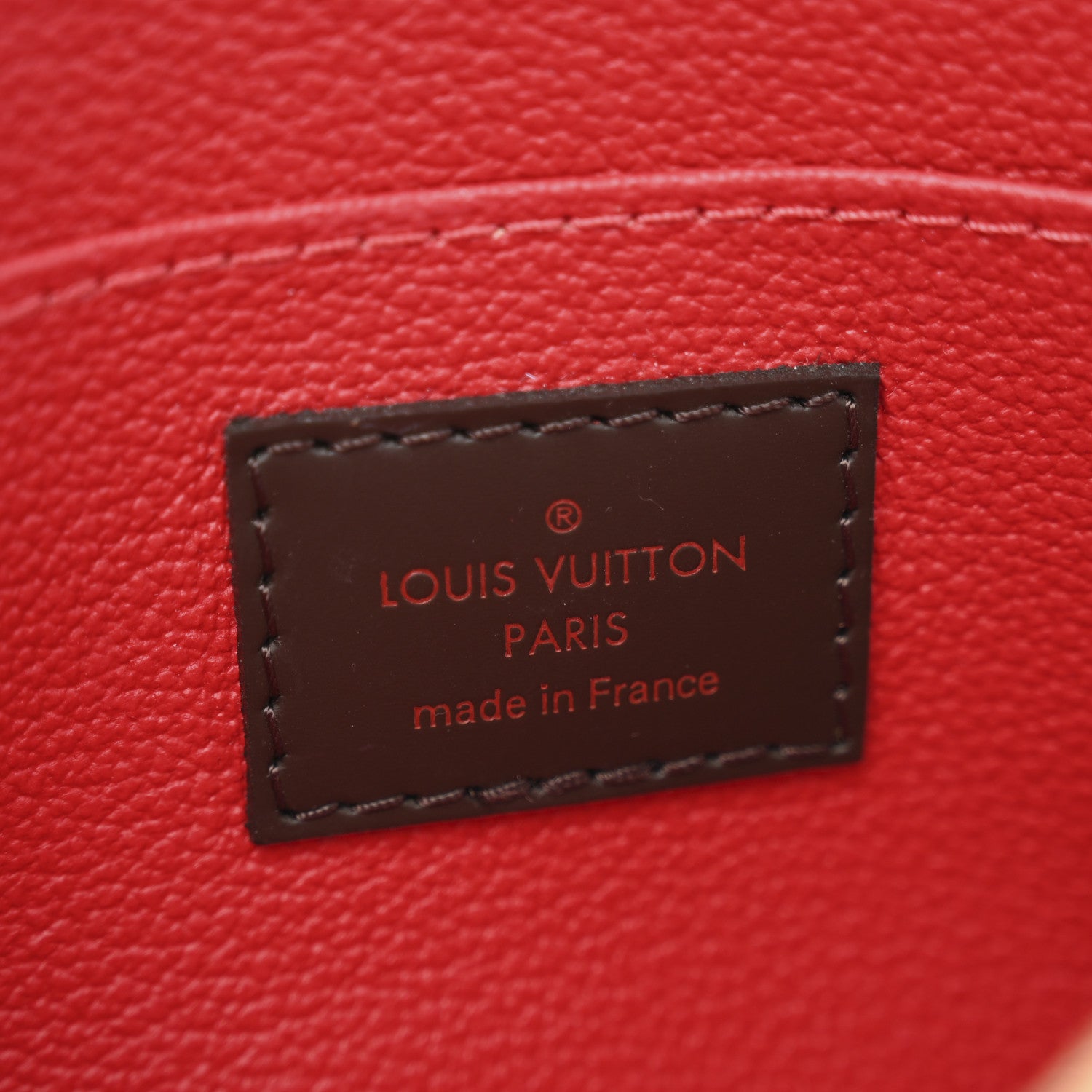Louis Vuitton Damier Ebene Cosmetic Pouch 6 of 7