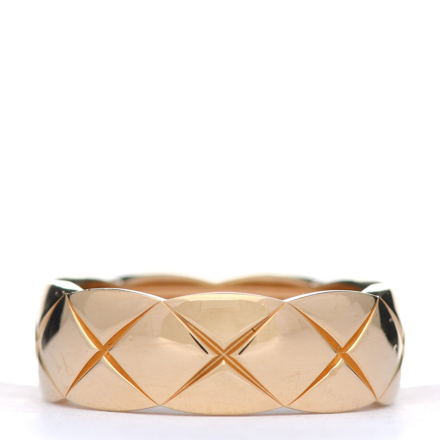 18K Yellow Gold Diamond Small Coco Crush Ring 51 5.75