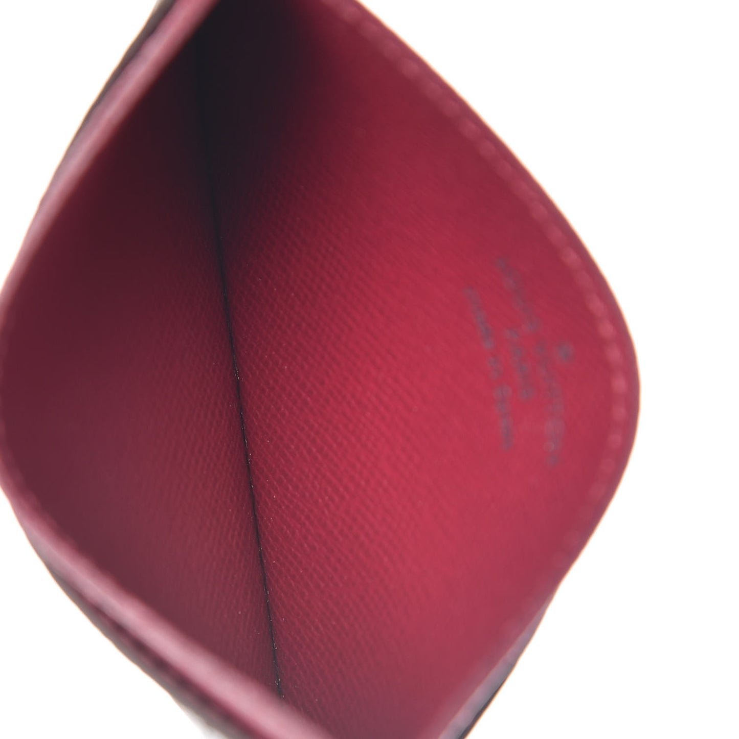 Monogram Card Holder Fuchsia