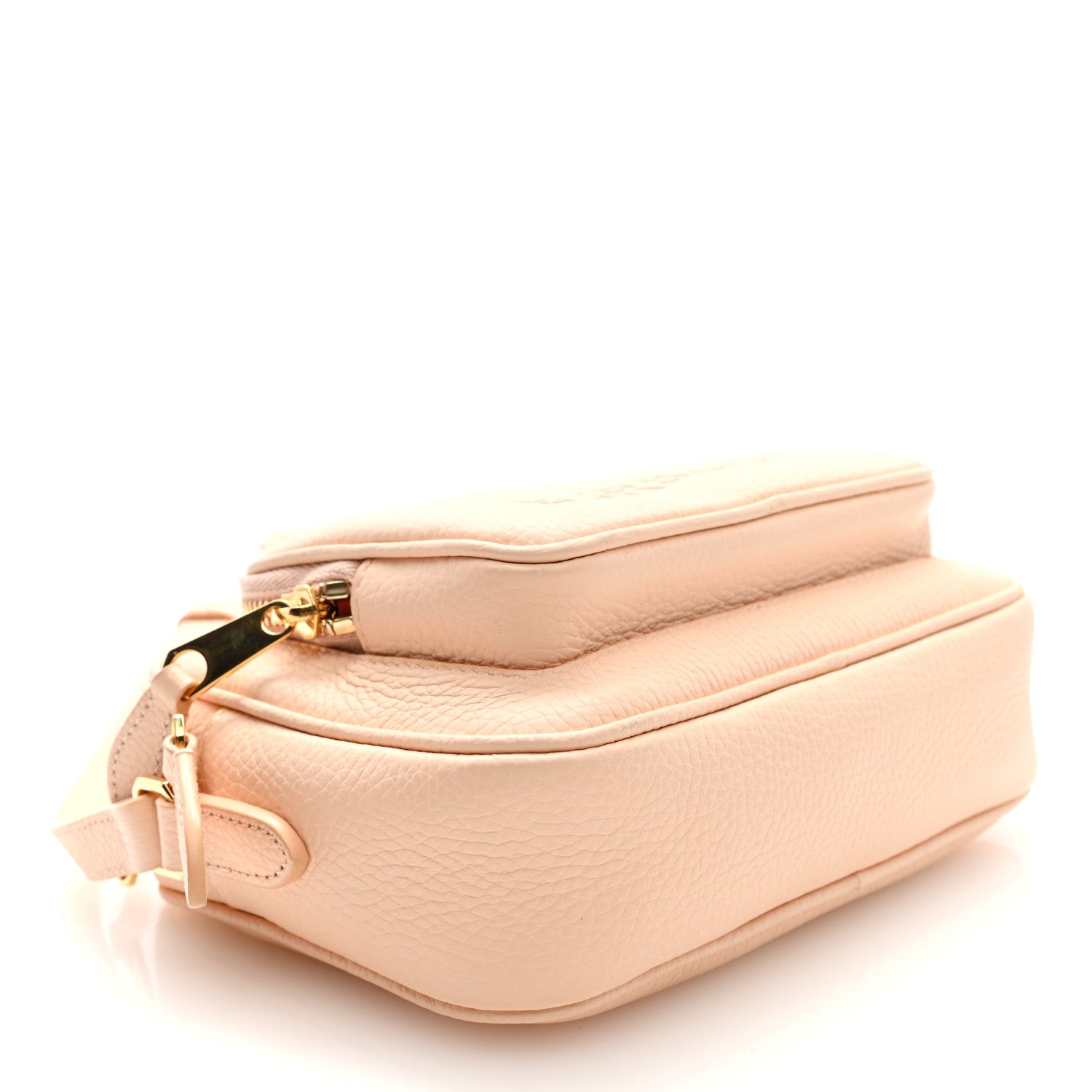 Burberry Grained Calfskin Small Camera Bag Peach Pink 4 of 9