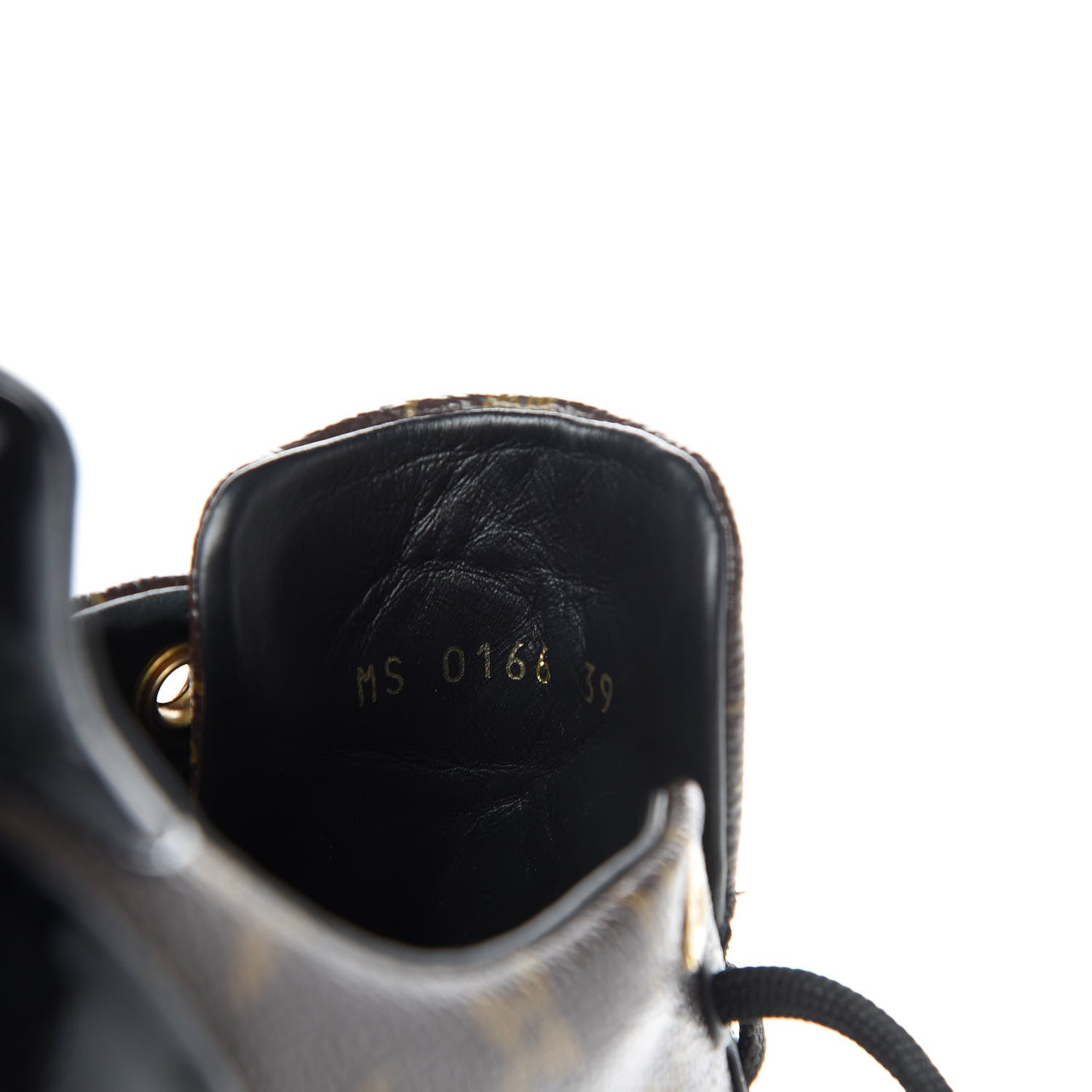 Louis Vuitton Patent Monogram Frontrow Sneakers 39 9 of 10