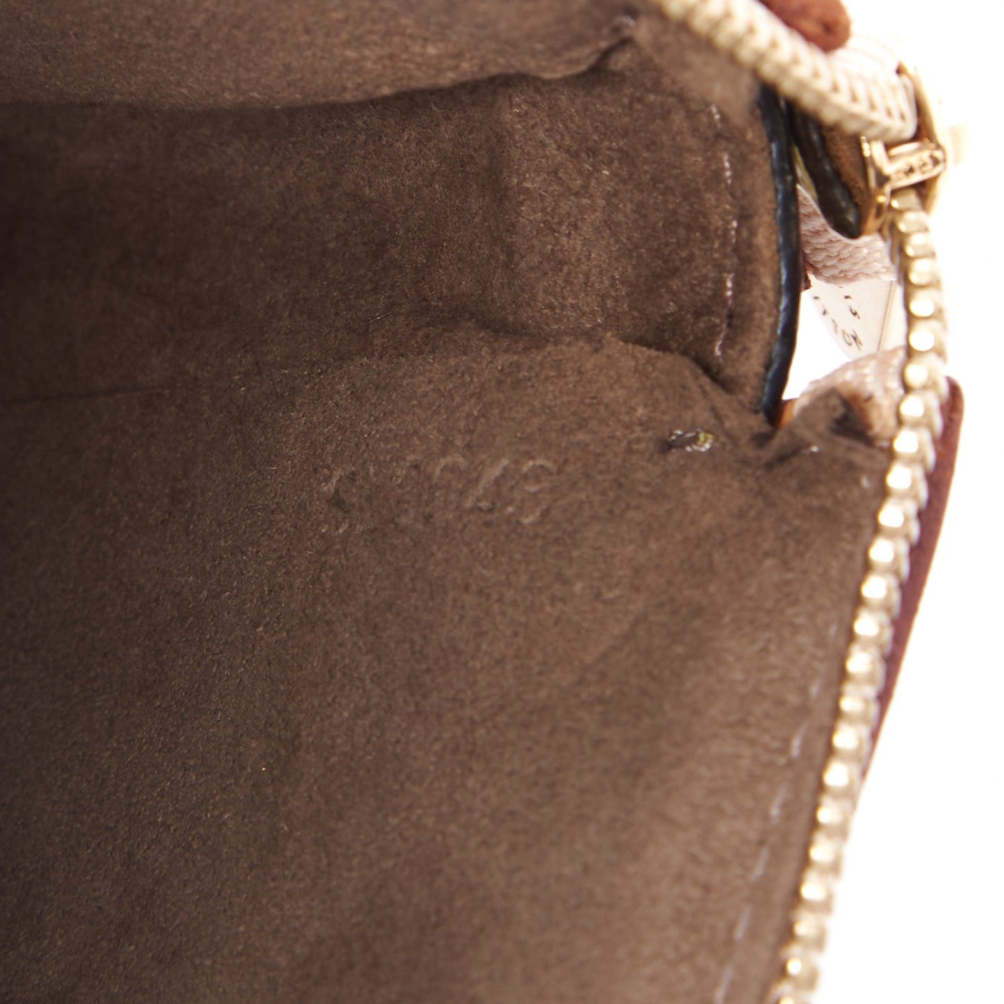 Monogram Multicolor Pochette Accessories Black