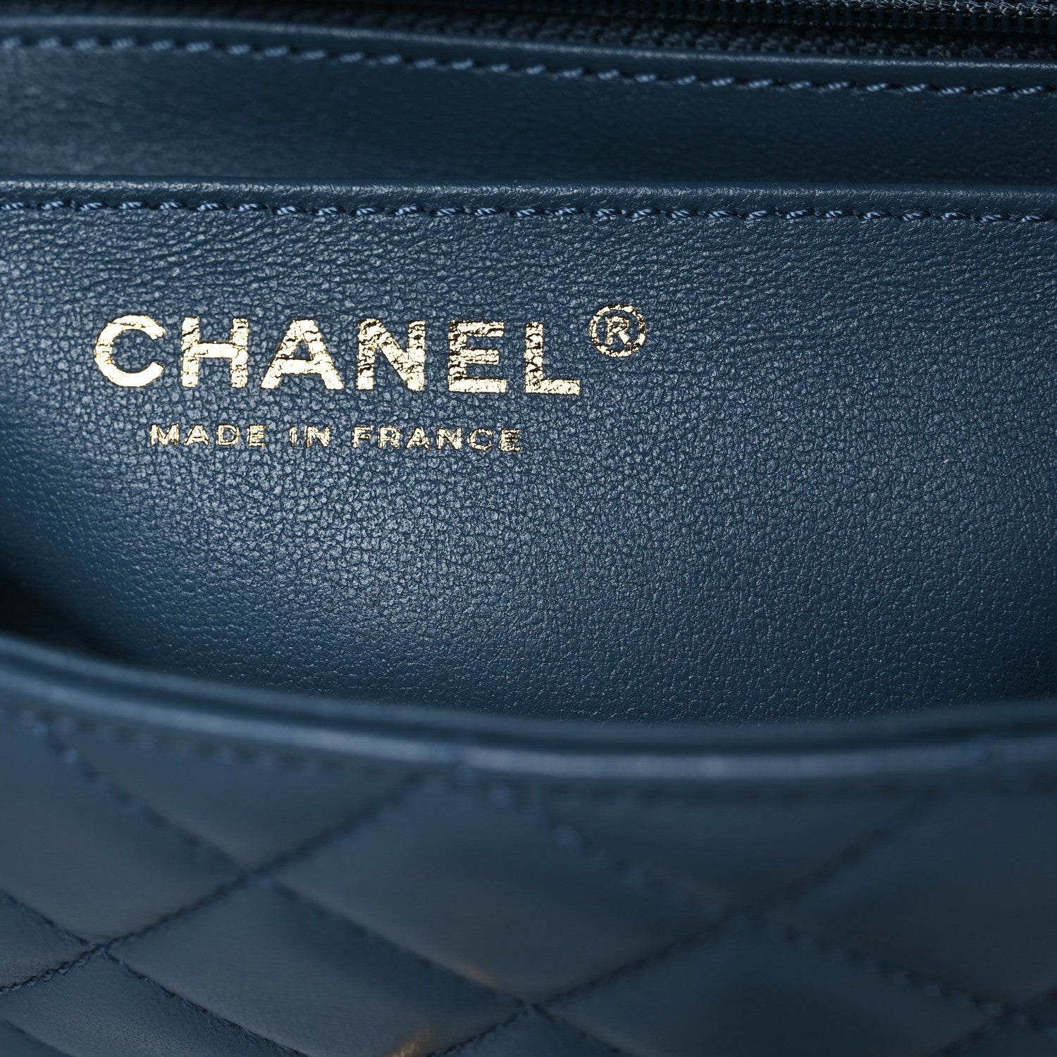 Chanel Lambskin Quilted Mini Metal Top Handle Rectangular Flap