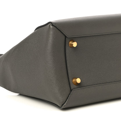 Celine Grained Calfskin Mini Belt Bag Grey 9 of 25
