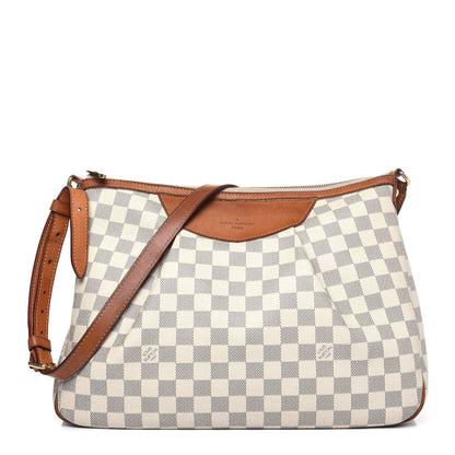Louis Vuitton Damier Azur Siracusa MM 1 of 26