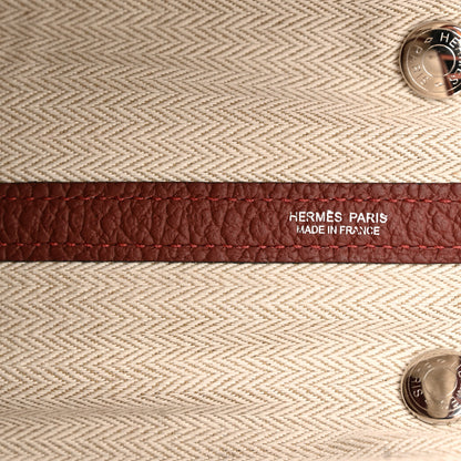 Hermes Vache Country Garden Party 30 TPM Rouge H 6 of 9