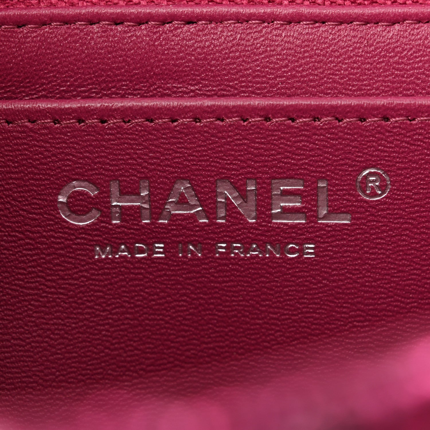 Chanel Metallic Tweed Quilted Mini Rectangular Flap Pink 6 of 11