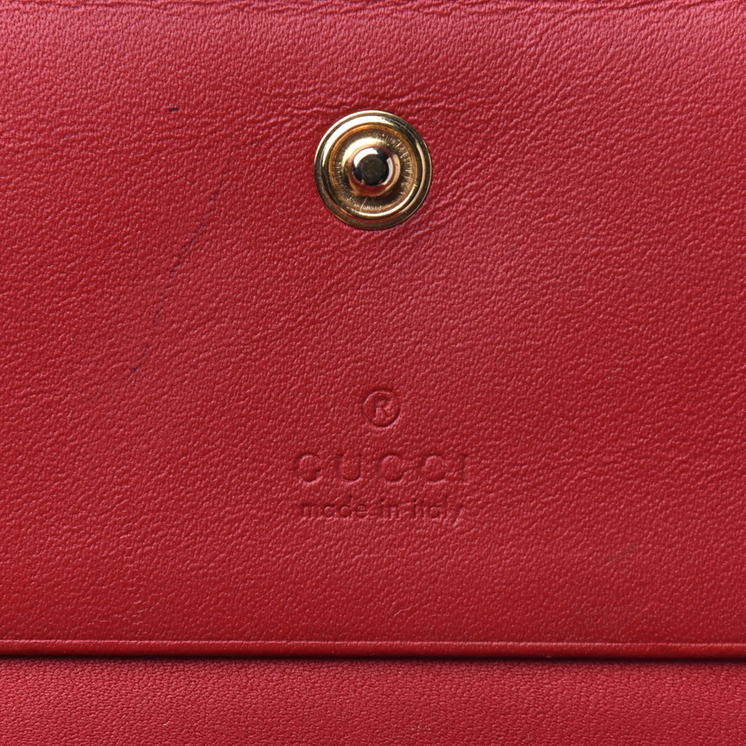 Gucci GG Supreme Monogram Blooms Card Case Beige Blue Navy Hibiscus Red 6 of 14