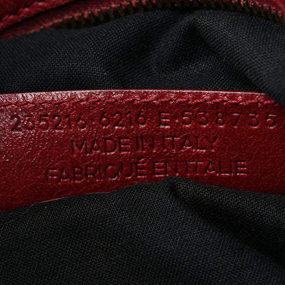 Balenciaga Agneau Classic Hardware Velo Rouge Cerise 7 of 14