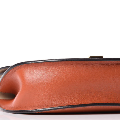 Chloe Calfskin Mini Georgia Crossbody Bag Whiskey 5 of 12