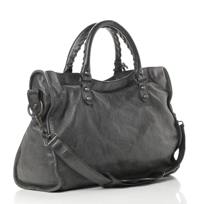 Balenciaga Agneau Classic Hardware City Anthracite 3 of 15