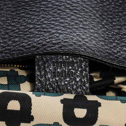 Gucci Leather Hasler Tote Black 7 of 7