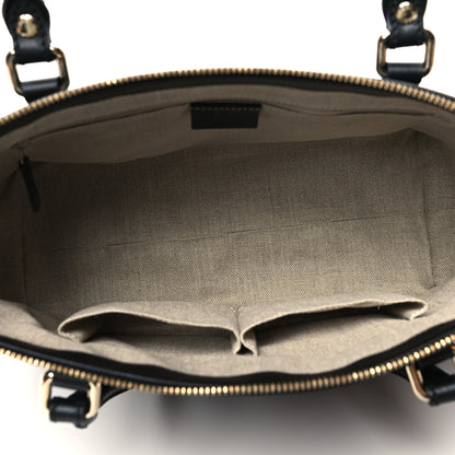 Gucci Soft Microguccissima Small Zippered Satchel Black 4 of 9