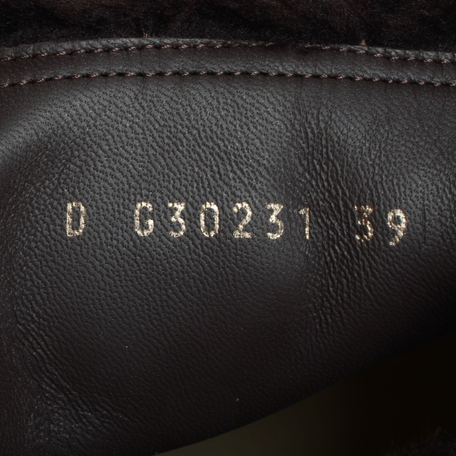 Chanel Quilted Shearling Low Boots Dark Brown 39 7 of 7