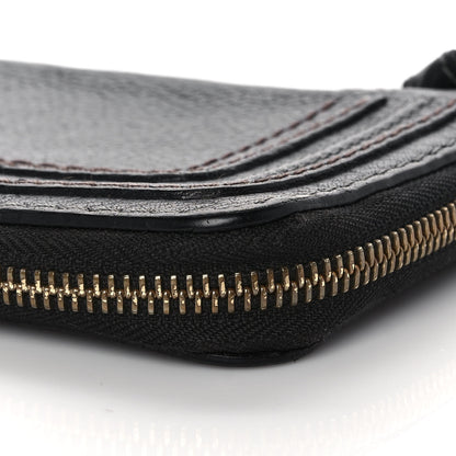 Chloe Grained Calfskin Marcie Long Zip Around Wallet Black 9 of 11