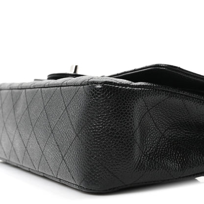 Chanel Caviar Quilted Medium Double Flap Black 10 of 11