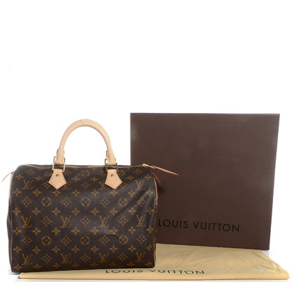 Louis Vuitton Monogram Speedy 30 5 of 9
