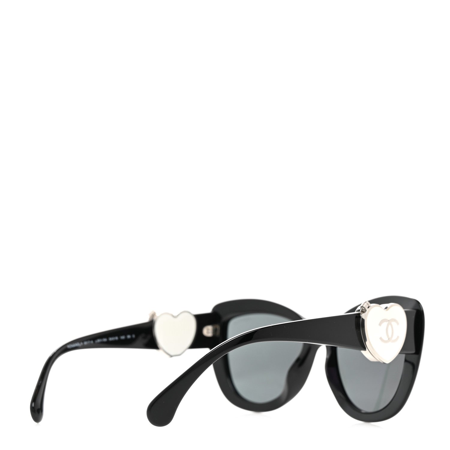 CHANEL サングラス バタフライシェイプ ハート ココマーク 5517-A CHANEL シャネル ココマーク ハート サングラス テンプルミラー