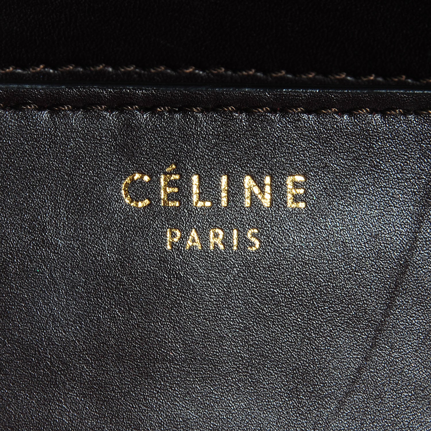 Celine Smooth Calfskin Suede Mini Tri-Color Luggage Burgundy 7 of 9