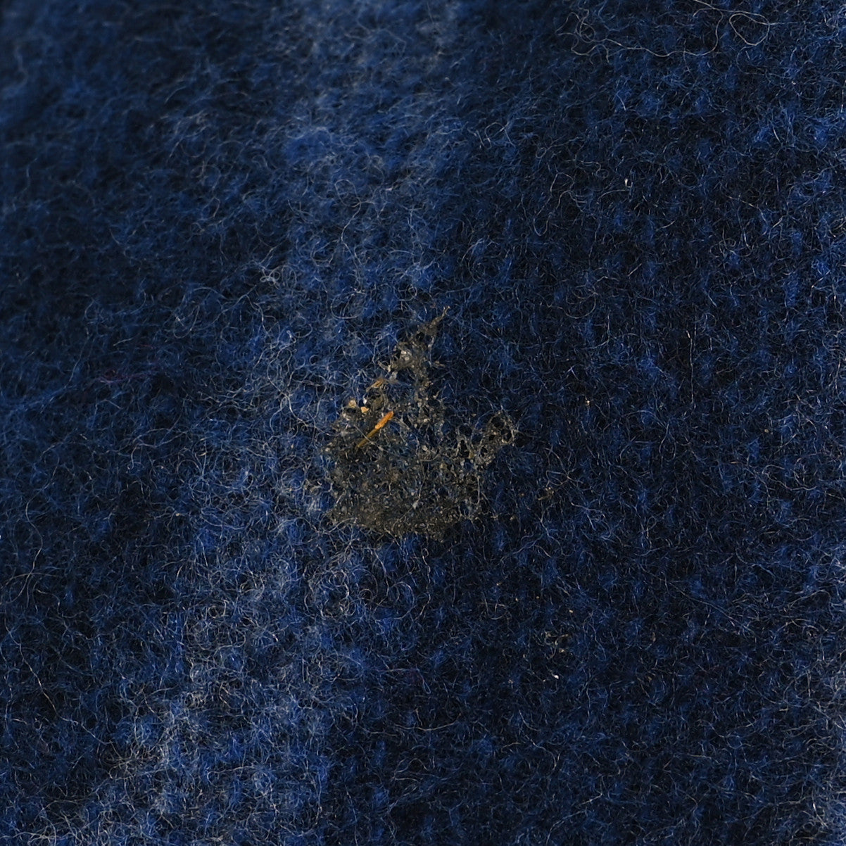 Louis Vuitton Wool Cashmere LV Scarf Grey Blue 4 of 4