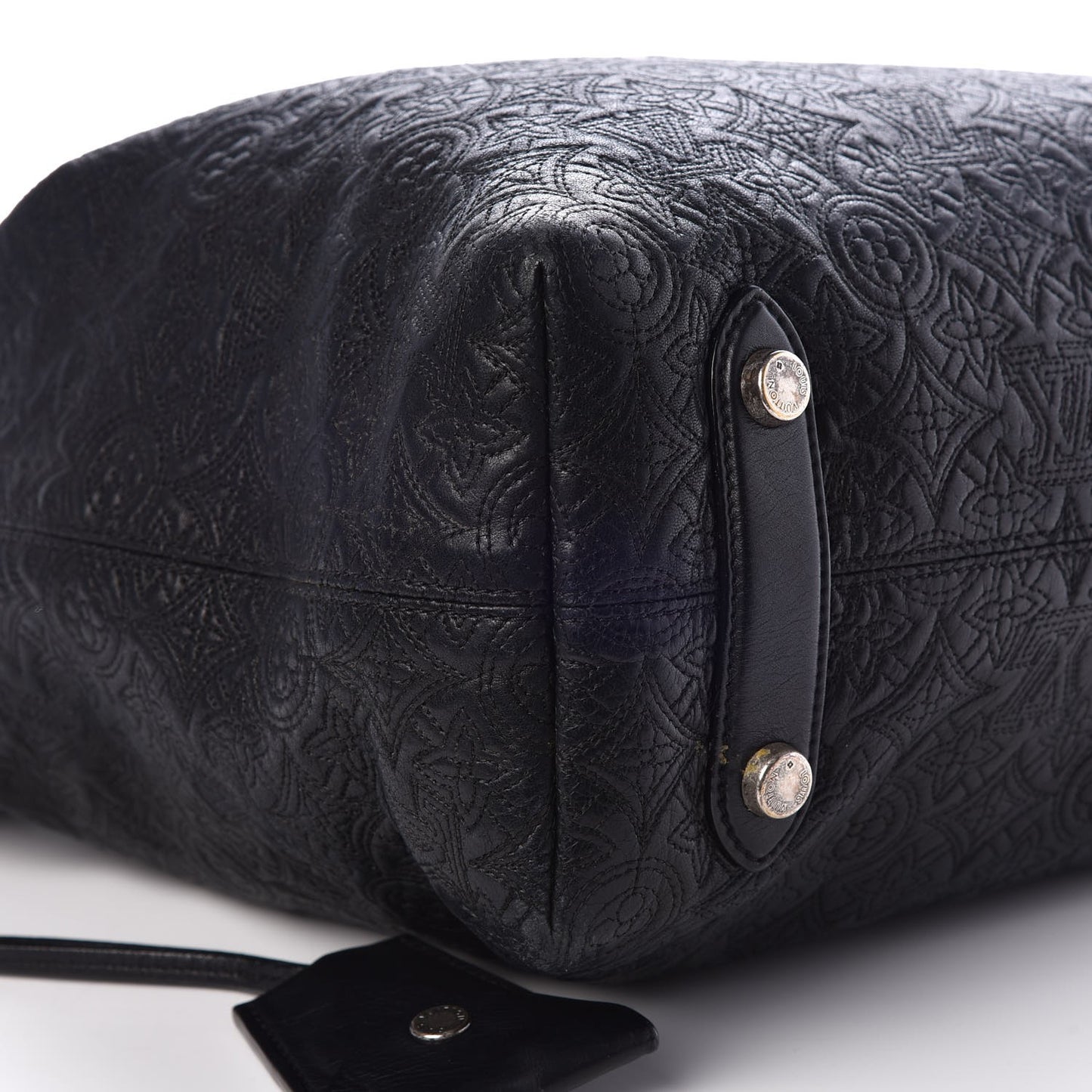 Monogram Lambskin Antheia Hobo PM Black