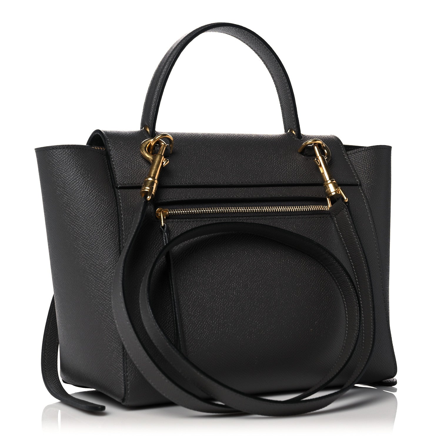 Celine Baby Grained Calfskin Micro Belt Bag Grey 3 of 13