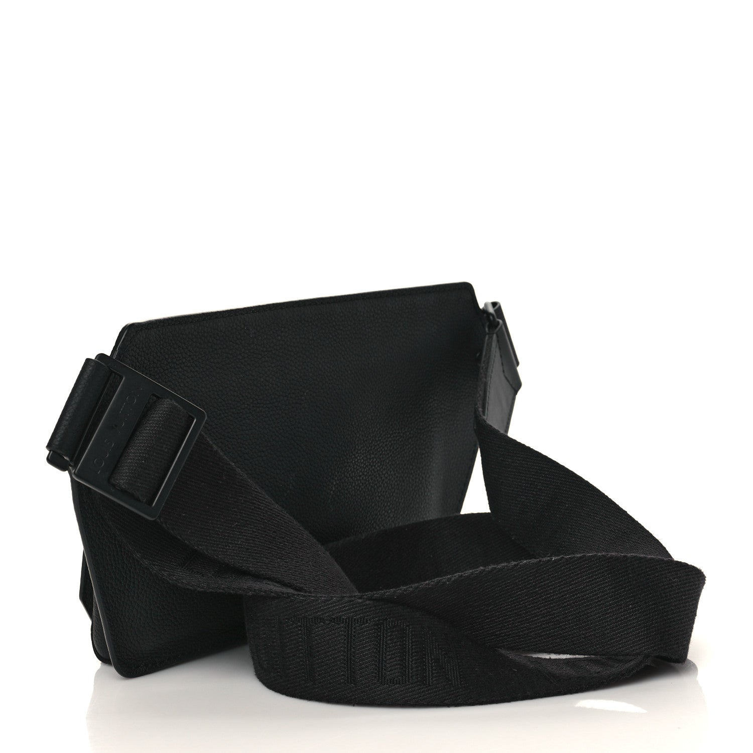 Louis Vuitton Grained Calfskin Aerogram Slingbag Black 3 of 7