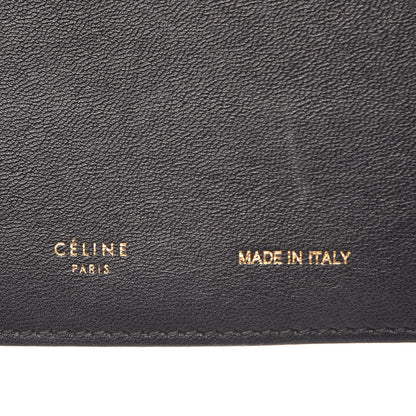 Celine Smooth Lambskin iPad Folio Clutch Black 7 of 15