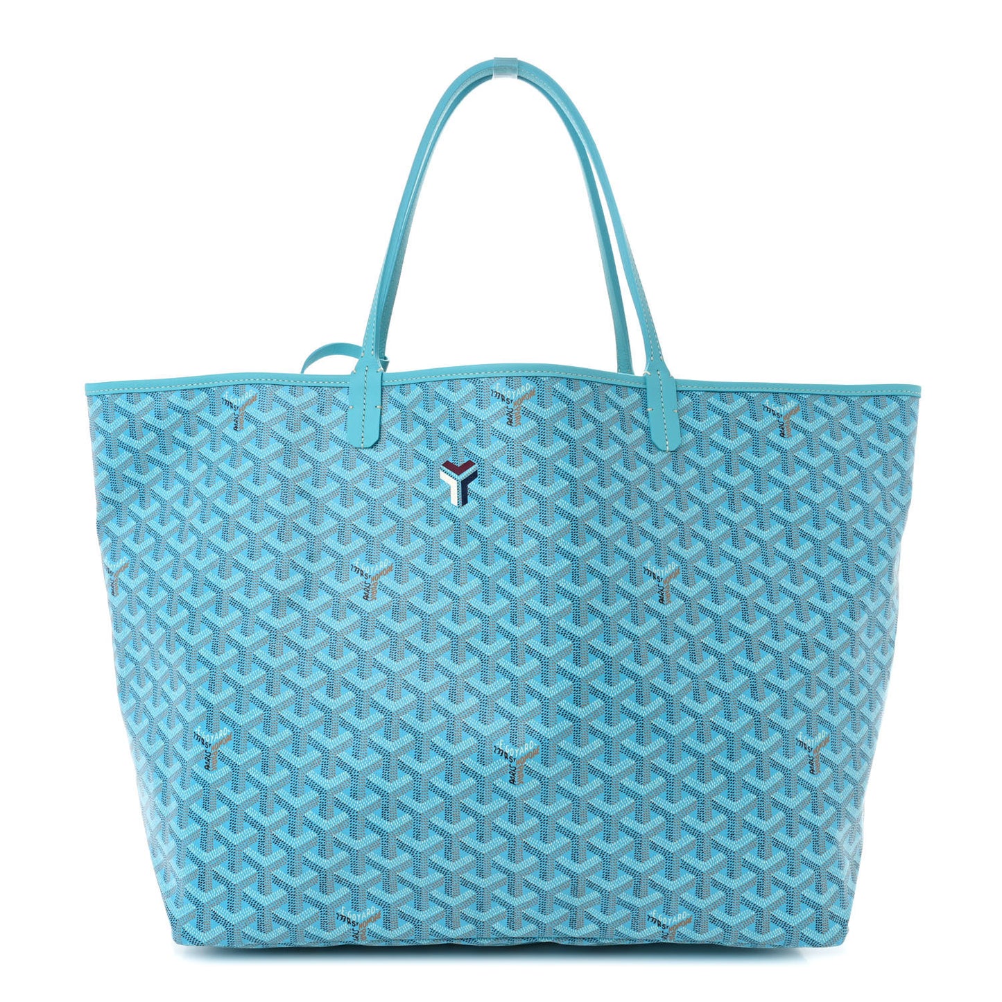 Goyardine Saint Louis GM Balise Beach Towel Set Turquoise