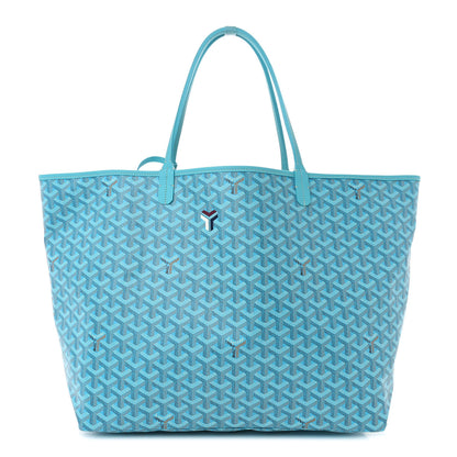 Goyard Goyardine Saint Louis GM Balise Beach Towel Set Turquoise 1 of 9
