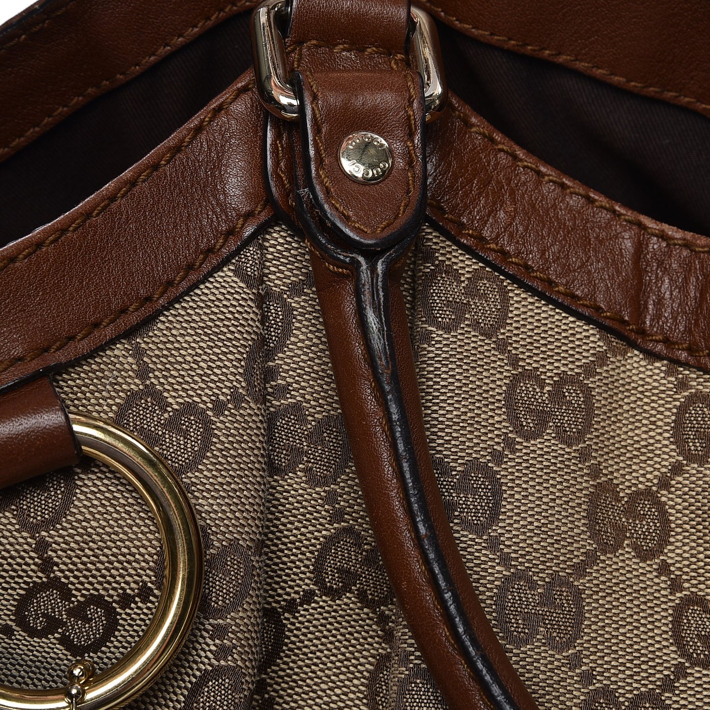 Monogram Large Sukey Tote Brown