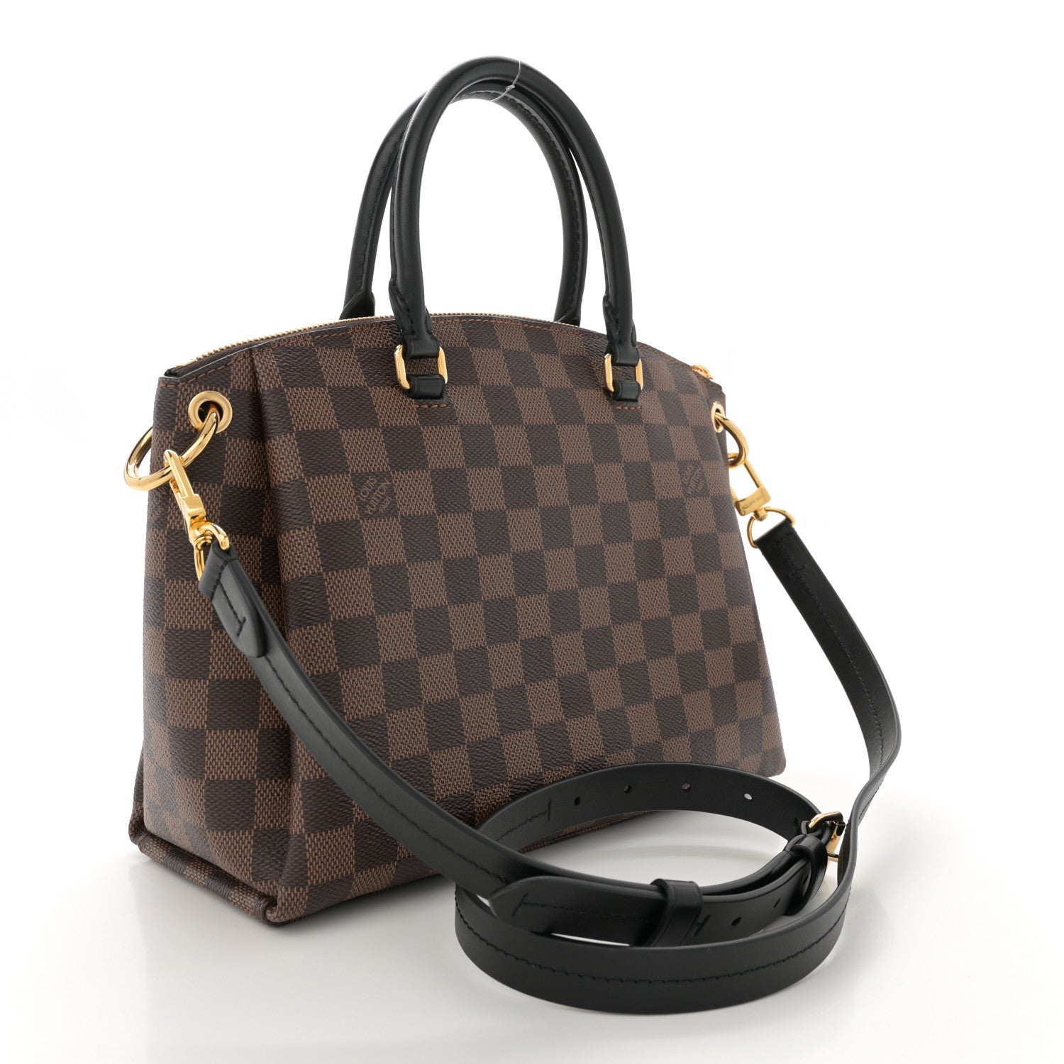 Louis Vuitton Damier Ebene Odeon Tote PM Black 3 of 11